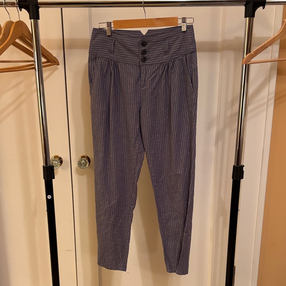 Sundance Blue Striped Pants